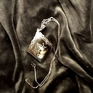 Sterling Silver Nielloware necklace